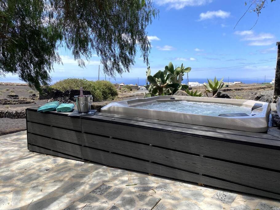 Cosy Finca, Sea Views, Jacuzzi La Asomada  Ngoại thất bức ảnh